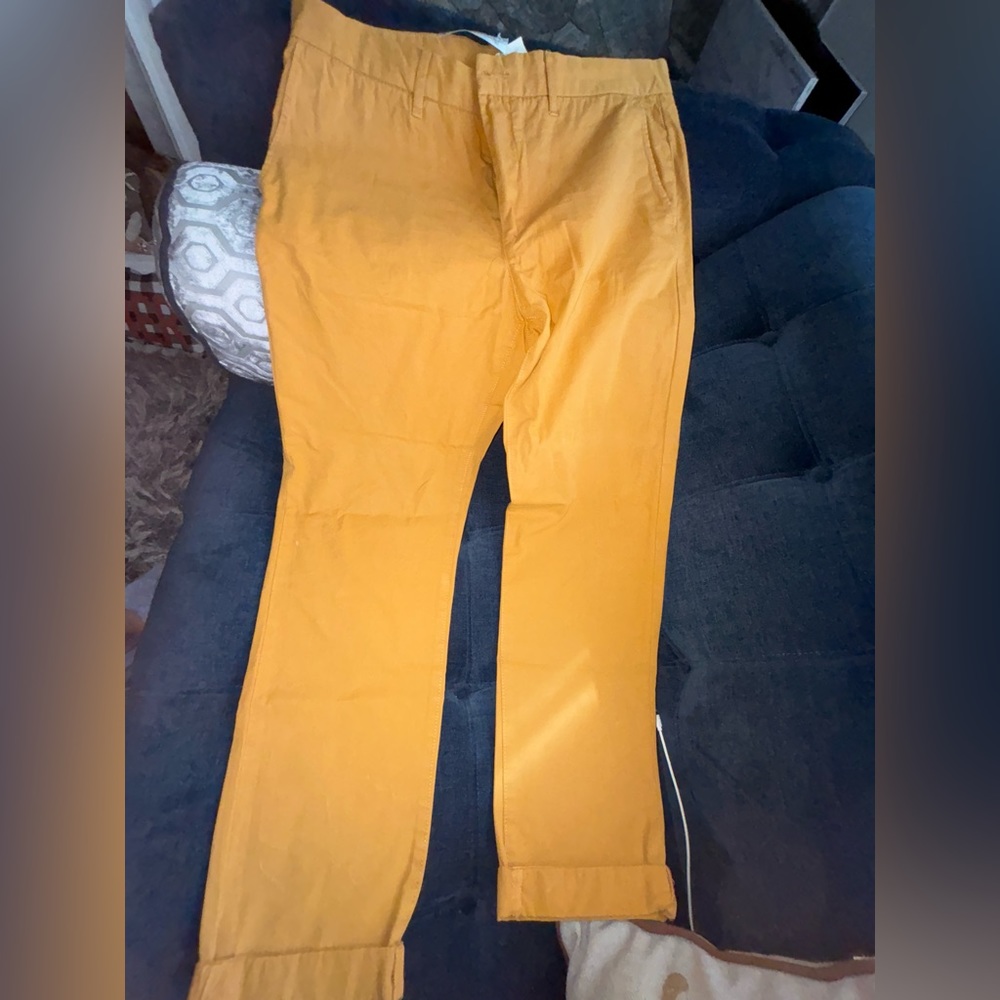 Mustard dress pants